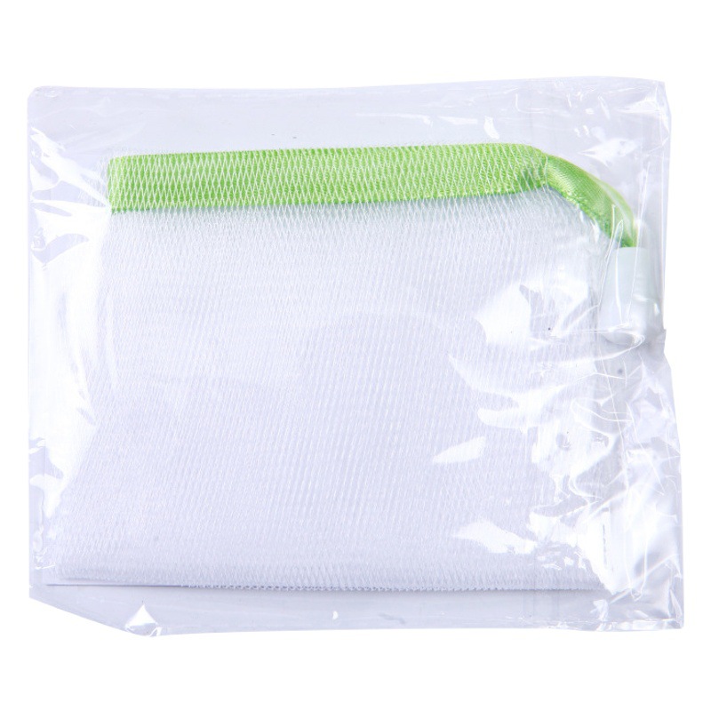 T factory double ribbon bubble net soap cleansing soap net facial cleanser bubble net bag wholesale LOGO