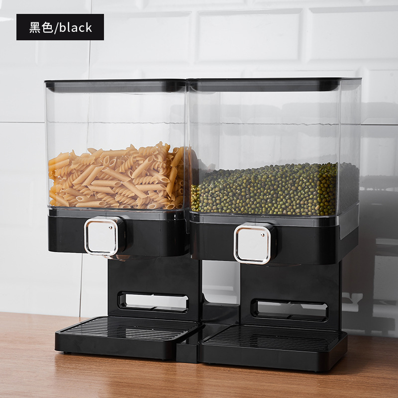 Máquina de cereales Latas selladas para alimentos Latas de almacenamiento de granos diversos Latas de frutos secos de cocina Latas de bocadillos Latas de almacenamiento Dispensador de granos