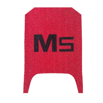 No.9 M5 Electric Vehicle Waterproof Foot Pad Battery Vehicle Pvc Wire Ring Anti-Slip Foot Pad Pedal Pad Accessories (Electric vehicle foot mat) - red-bottom-m5-ninebot-m5-exclusive-free-velcro-straps