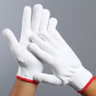 Manufacturer Nylon Gloves 500g 900g Non-Slip Wear-Resistant 0.5kg Thread Gloves Labor Protection Gloves Construction Site Gloves