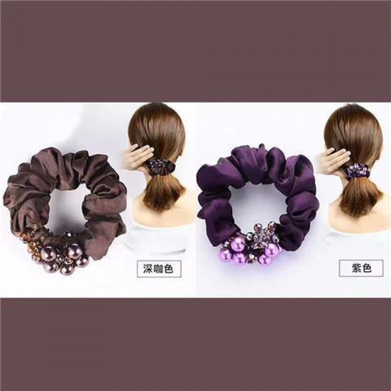 뜨거운 판매 헤어 로프 3#2개입 [다크커피+퍼플]