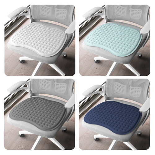 Ice silk seat cushion summer breathable cooling pad office long sitting chair pad breathable cooling mat cushion buttock cushion seat cushion chair cushion