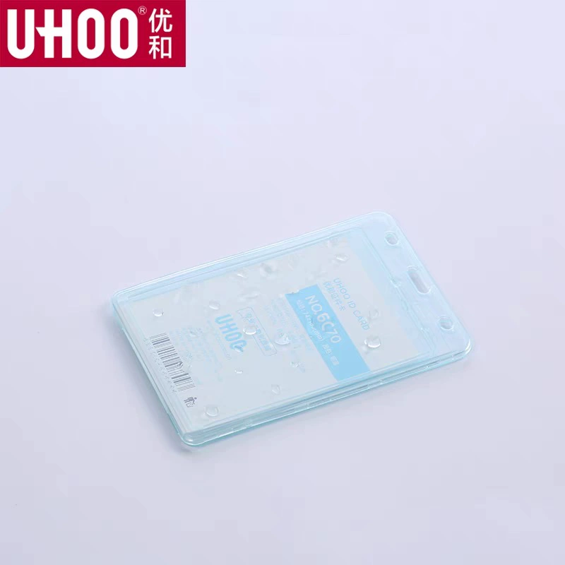 Yileye 6070 Двусторонняя прозрачная A7 входная карта сертификат экспозиции набор карточек набор кронштейн для рабочего удостоверения