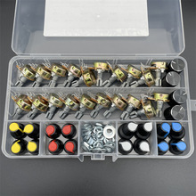 20PCS WH148电位器开关带旋钮帽盒装单联15MM B5K/20K/50K/100K