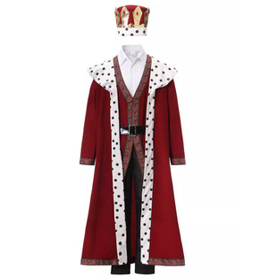 Cross-border New Arrival Palace King's Costume Halloween Costume Adult Prince Stage Performance Costume Masquerade Playing Costume