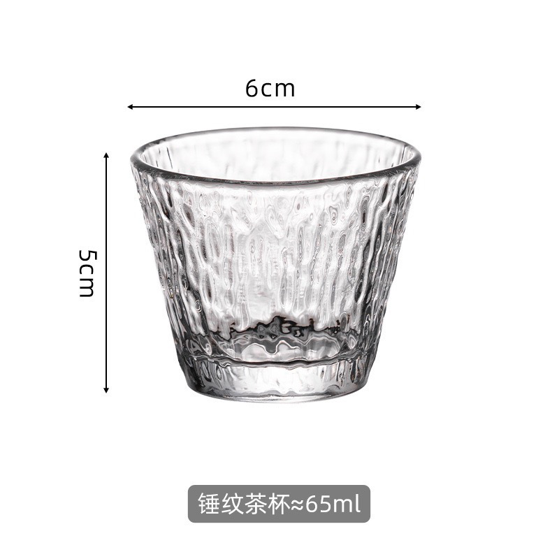해머 패턴 작은 차 그릇 65ml