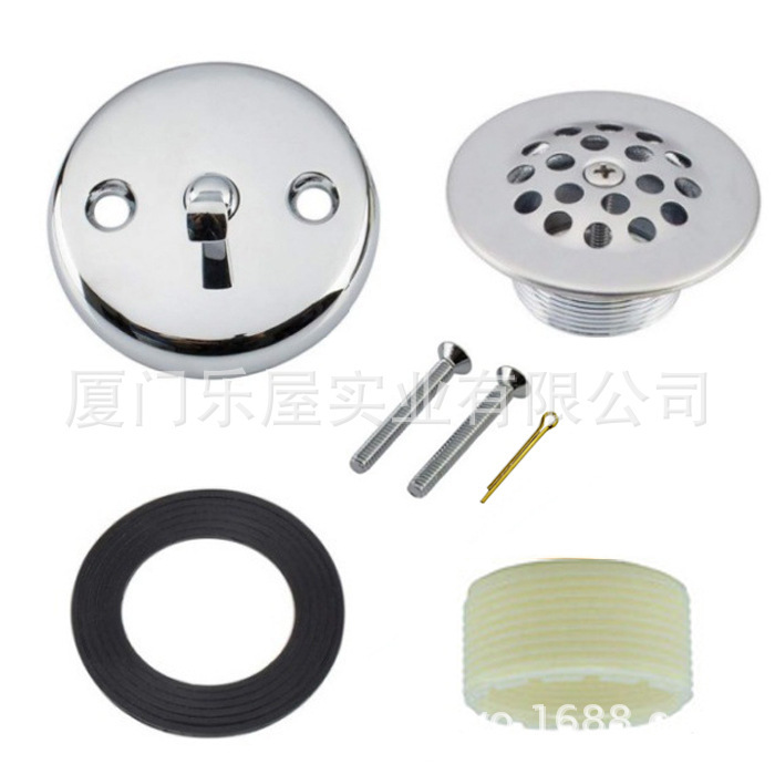 American-Style Plastic Nut Bathtub Drain Anti-Odor Plug Replacement Drain Pipe American-Style Plastic Nut Bathtub Drain Anti-Odor Plug Replacement Drain Pipe