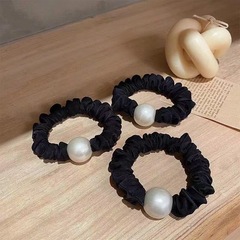 Versatile popular mermaid pearl hair tie, stylish and simple, high-quality, temperament hair ribbon, rubber band hair accessory
