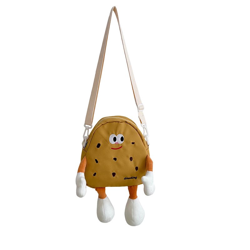 Bolsos de hombro de dibujos animados japoneses para niños y niñas lindos y interesantes pequeñas galletas bebés mochila 2025 nuevo tipo de bolsos para niños