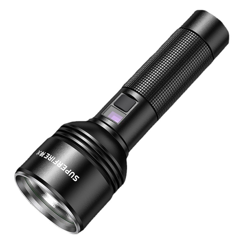 Superfire Shenhuo gran capacidad brillante al aire libre camping montañismo Búsqueda de rescate luz fuerte linterna D18