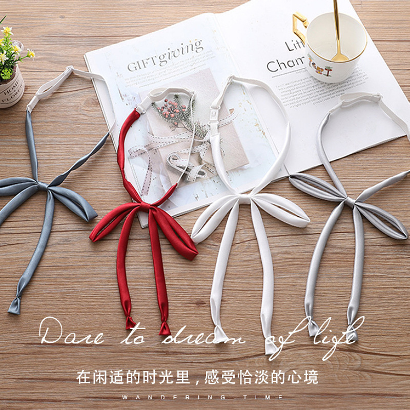 Quality solid color bow tie