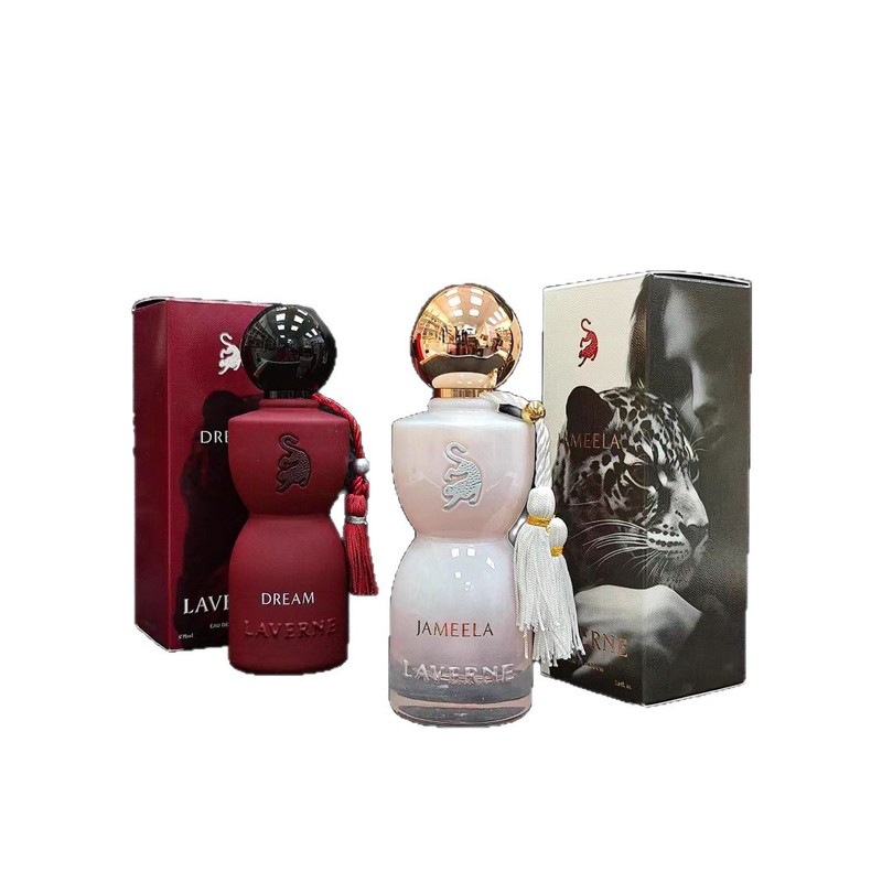 ヒョウ柄の女性用香水越境新製品 Laverne Dubai 中東アラビア香水持続性フレグランス 75ml|undefined