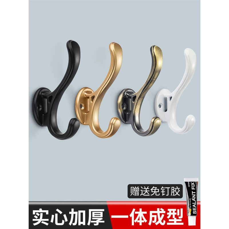 Крючок для одежды входит в дверь крыльцо шкаф для обуви шкаф для одежды крючок для пробивания отверстия фиксированная настенная стена металлический крюк для одежды