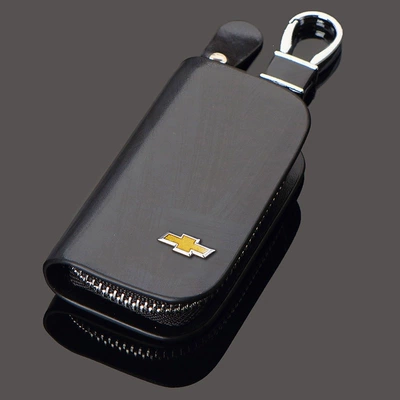 Car key bag, Cover - chevrolet-wood-grain-black