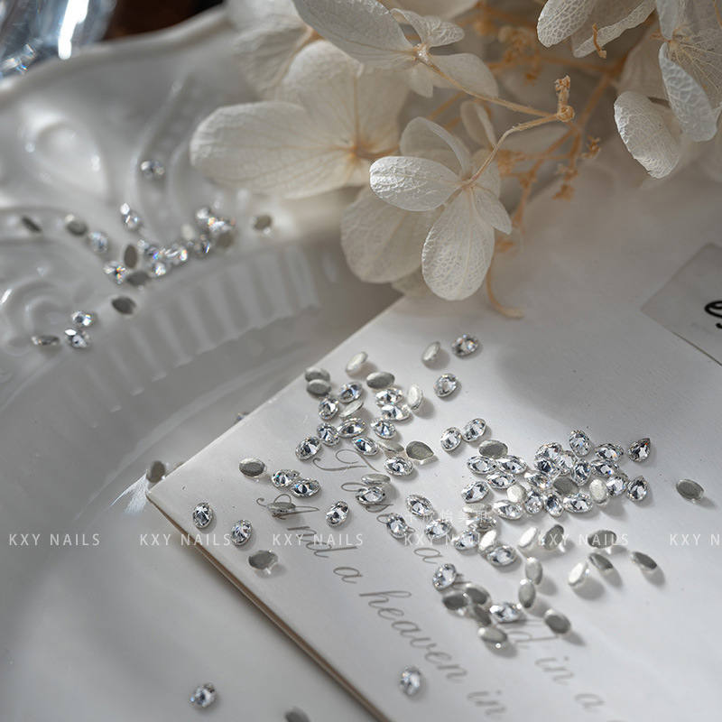 흰색 denier-5A 평평한 바닥 2*3mm