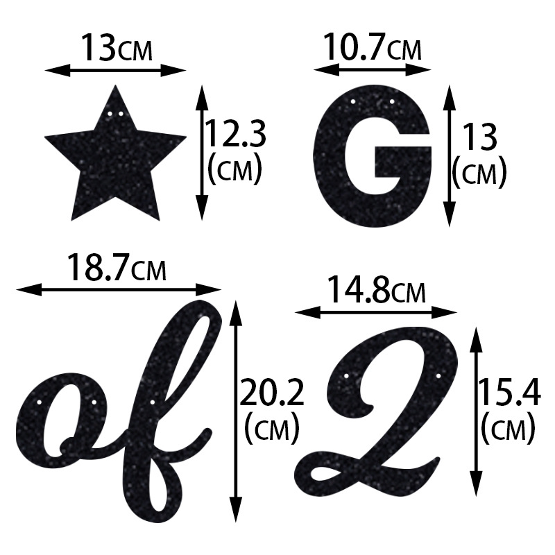 Nuevos productos transfronterizos decoración de la temporada de graduación