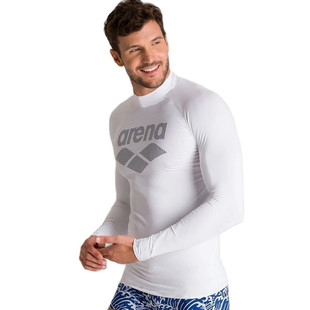 Surfer Clothing Men's Long-sleeved Swimsuit T-shirt Quick-drying Tight Clothes Fitness Clothing Outdoor Sunscreen Clothing Diving Clothing