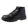 Winter Circle Binglun Wind SGS sticky shoe Martin boots averages flat and artificial hair black spot cotton shoes