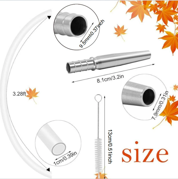 Лучший продаваемый на Amazon набор для отливки кленового сиропа из нержавеющей стали с пищевой капельницей