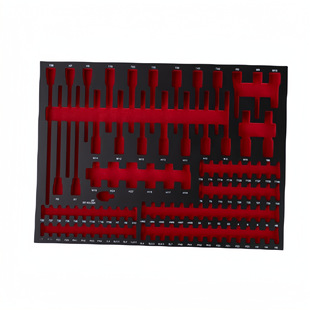 EVA Tool Drag Foam Lining Inner Packaging Carbon Fiber Mobile Tool Cabinet Parts Box EVA MODULE TRAY