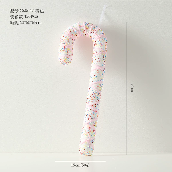 6625-47 (51cm pink crutches)