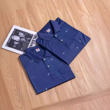 2025夏装男式短袖t恤中老年冰丝半袖打底Polo衫爸爸装上衣真口袋