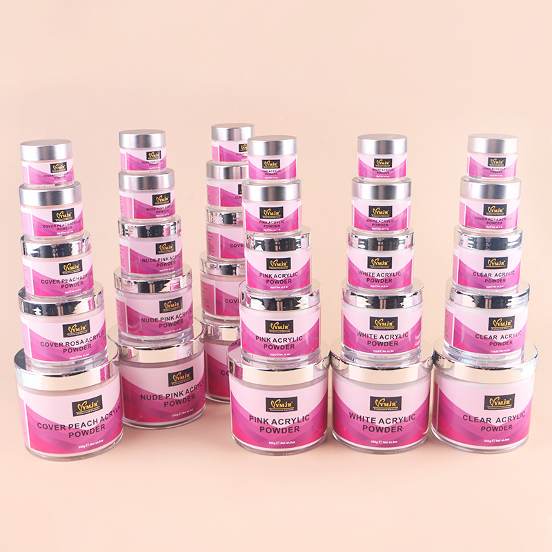 Cross-Border Manicure Acrylic Crystal Powder High-End Extended Carved Nail Powder 28g Multiple Specifications Cross-Border Manicure Acrylic Crystal Powder High-End Extended Carved Nail Powder 28g Multiple Specifications