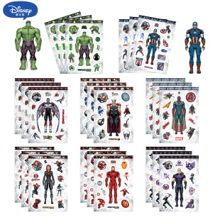 8 genuine Disney Avengers stickers DIY decorative hand account phone case decoration wholesale waterproof stickers