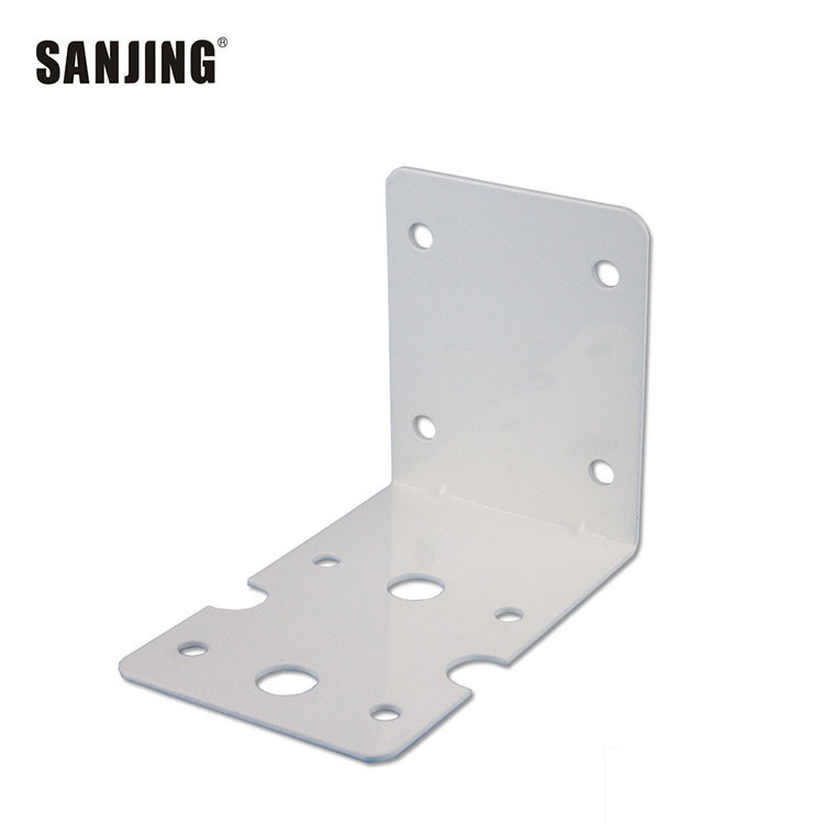 Botella de filtro de grasa grande de una etapa de 10 pulgadas placa colgante engrosada soporte de purificador de agua de doble conexión pieza colgante de filtro de grasa grande de tres niveles de 20 pulgadas