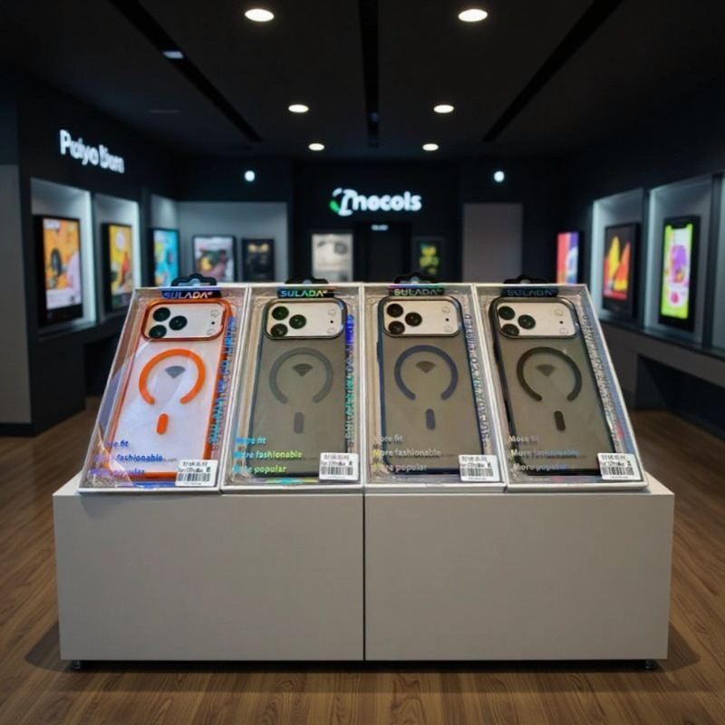 适用苹果16promax半透雾面磨砂磁吸手机壳iPhone17橙色肤感商务壳|undefined