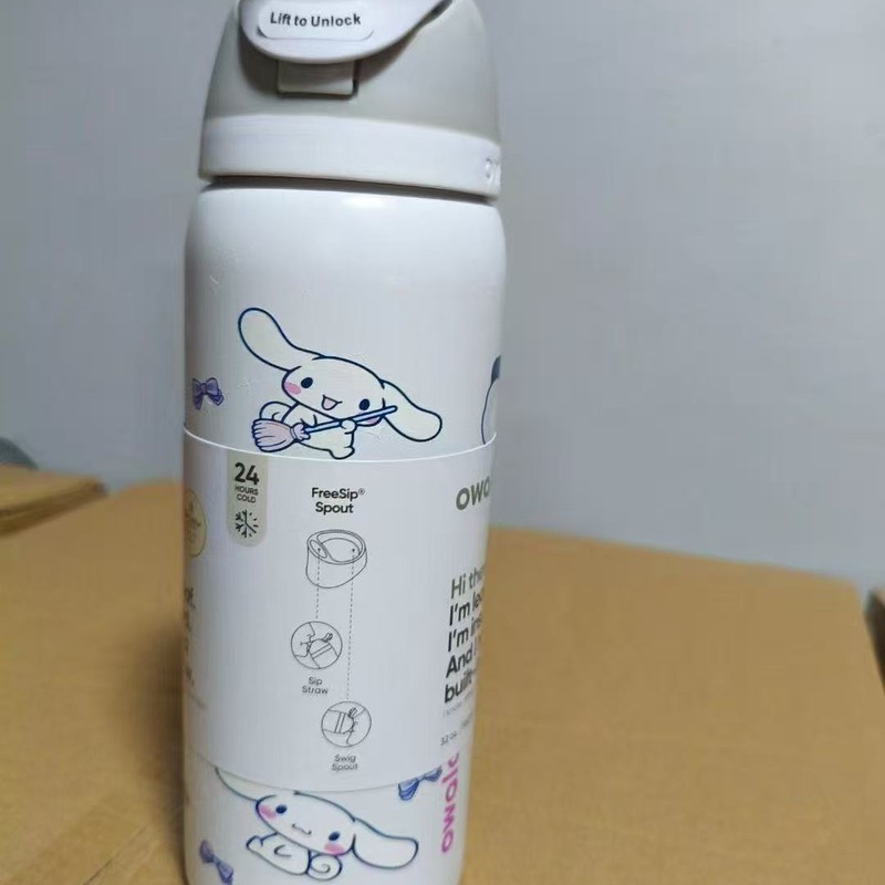 现货爆款owala同款保温杯 户外运动健身水壶冷热吸管杯水果杯|undefined