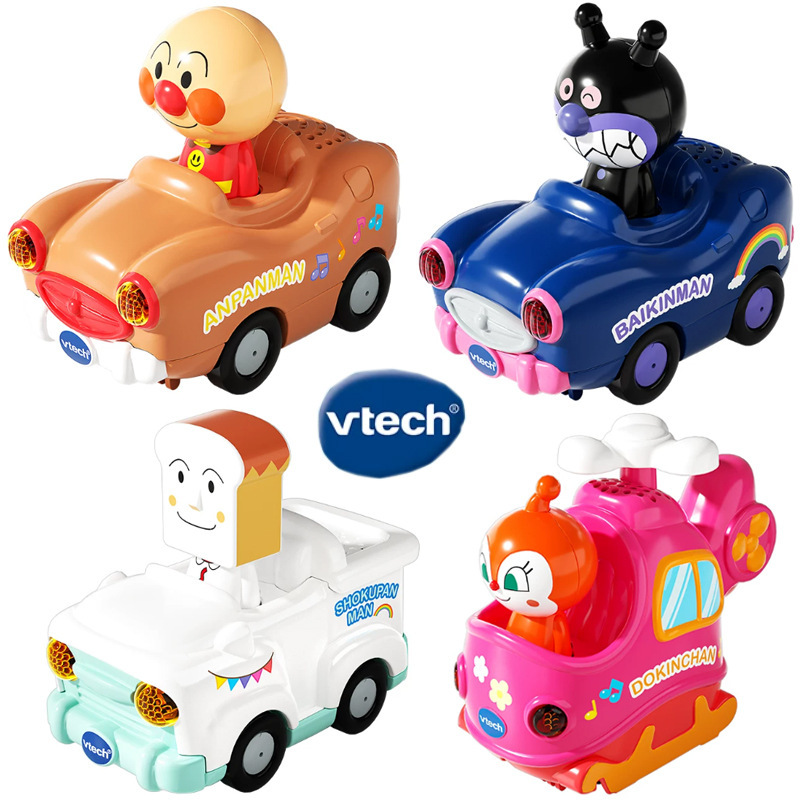 Vtech Weiyi Ta Anpanman Bacteria Man Toast Car Sound and Light Interactive Track Toy Car for 1-3 Year Olds Vtech Weiyi Ta Anpanman Bacteria Man Toast Car Sound and Light Interactive Track Toy Car for 1-3 Year Olds