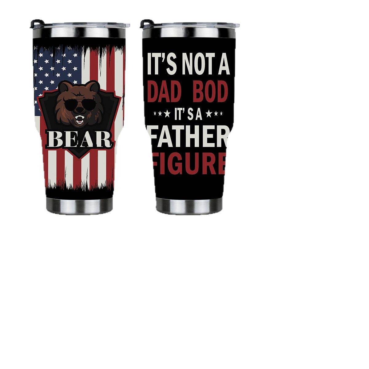 10oz/20oz/30oz taza de coche con aislamiento de acero inoxidable de gran capacidad Arco Iris pintura de plástico en aerosol taza de helado se puede personalizar logotipo