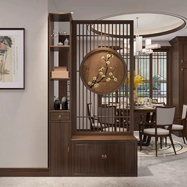 屏风、隔断类;卷帘