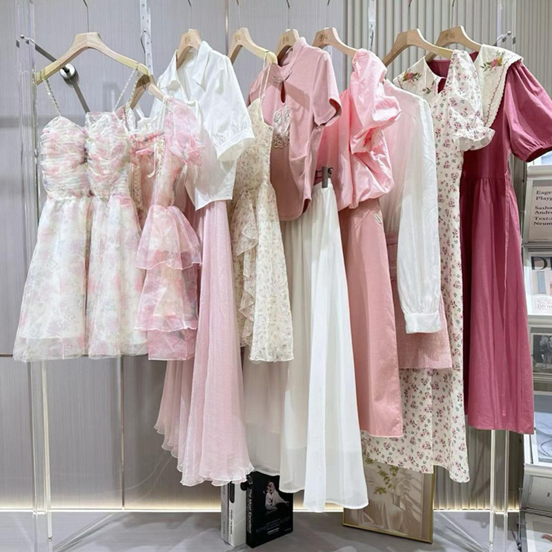 Beautiful Wardrobe 26 Summer Assorted Styles Boutique Quality Dresses, Tops, Pants, Skirts Stone Well Clearance Wholesale Supply