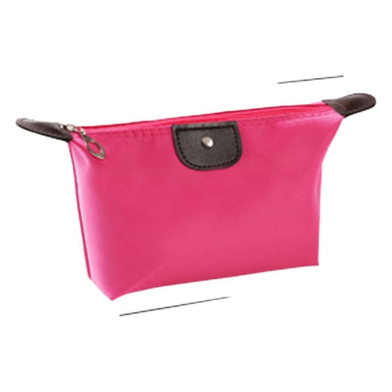 Waterproof Cosmetic Bag Large Capacity Wash Bag Travel Clutch Bag Portable Dumpling Cosmetic Storage Bag
