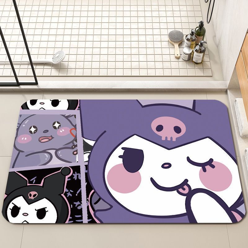 趣味のクロミゴム滑り止めマット吸水速乾は家庭用風呂トイレの装飾マットを管理しやすいです。|undefined