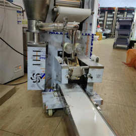 全自动仿手工饺子机 新型不锈钢商用包饺子机器 80水饺机图片参数