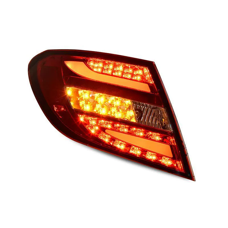 Задние фонари Mercedes-Benz W204, 07-10 Mercedes C180/C200/C260, модифицированные LED фонари
