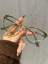 E 72428 Cat Eye Retro Lightweight Glasses Frame ����è���۾�