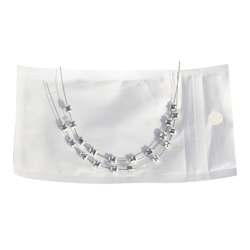 Brackets dentales de moda transfronterizos, coloridos, decorativos, con ganchos, sin ganchos, gama completa de colores