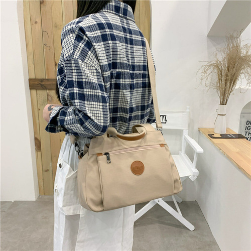Cross-border fashion casual women's bag women's portable shoulder crossbody bag women's commuting large capacity multi-compartment bag 078-2