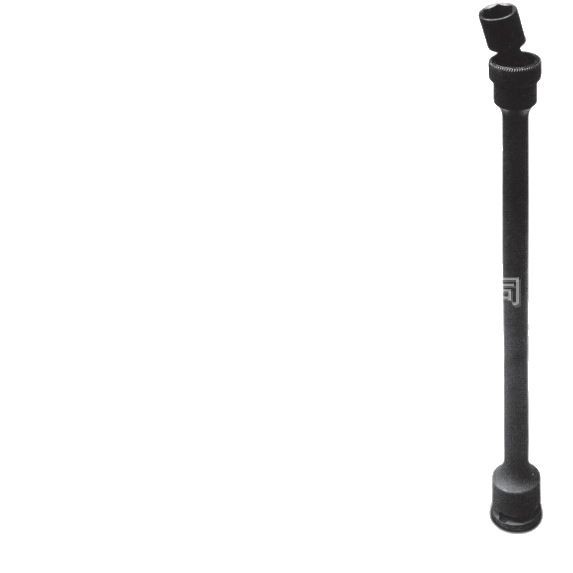 台湾ACTION霹雳马3/8“万向接杆式气动套筒六角62316008/62316009