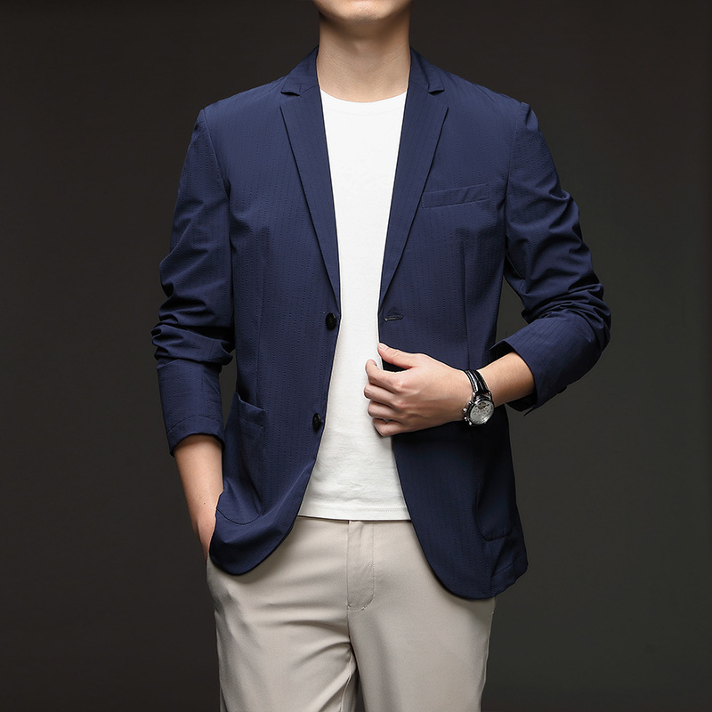 Youngor Casual Suit Men's Formal Top 2025 Autumn New Casual High-End Suit Jacket Men