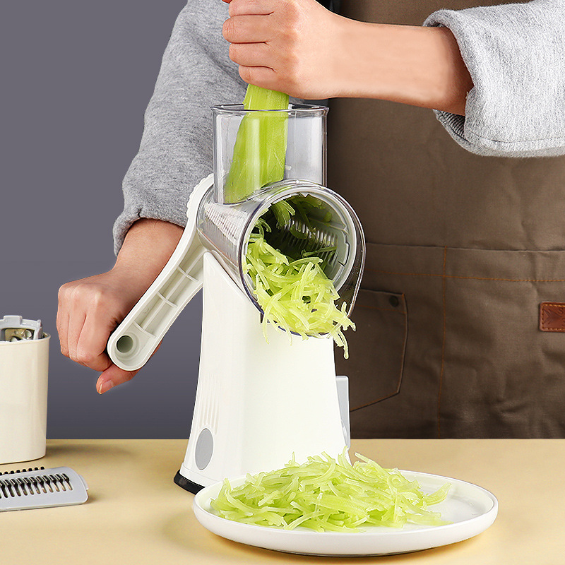 Household manual multi-functional vegetable cutter kitchen tool grating artifact vegetables, fruits and potatoes shredded and diced vegetable cutter