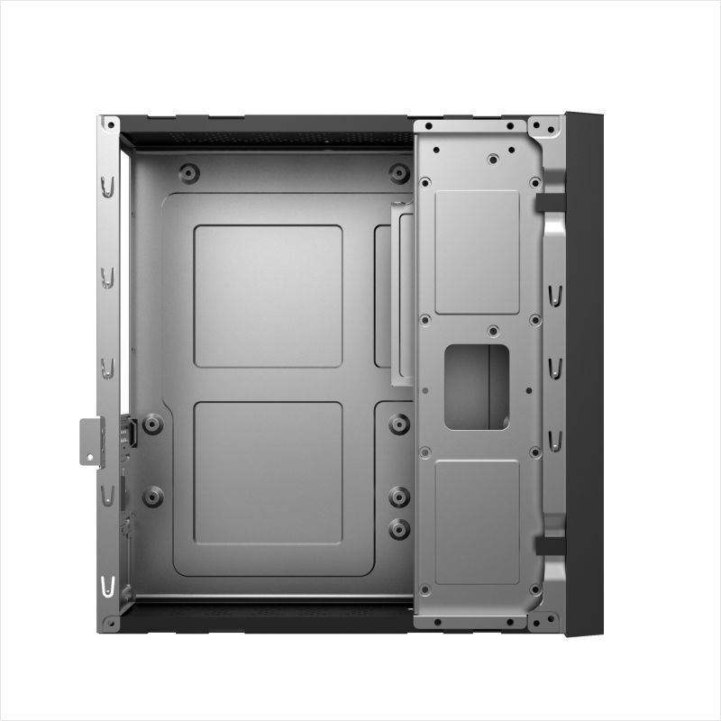 五色魚t3miniデスクトップ小型ケースmatxデスクトップパソコン本体立ち上げ可能オフィス電源セット黒|undefined