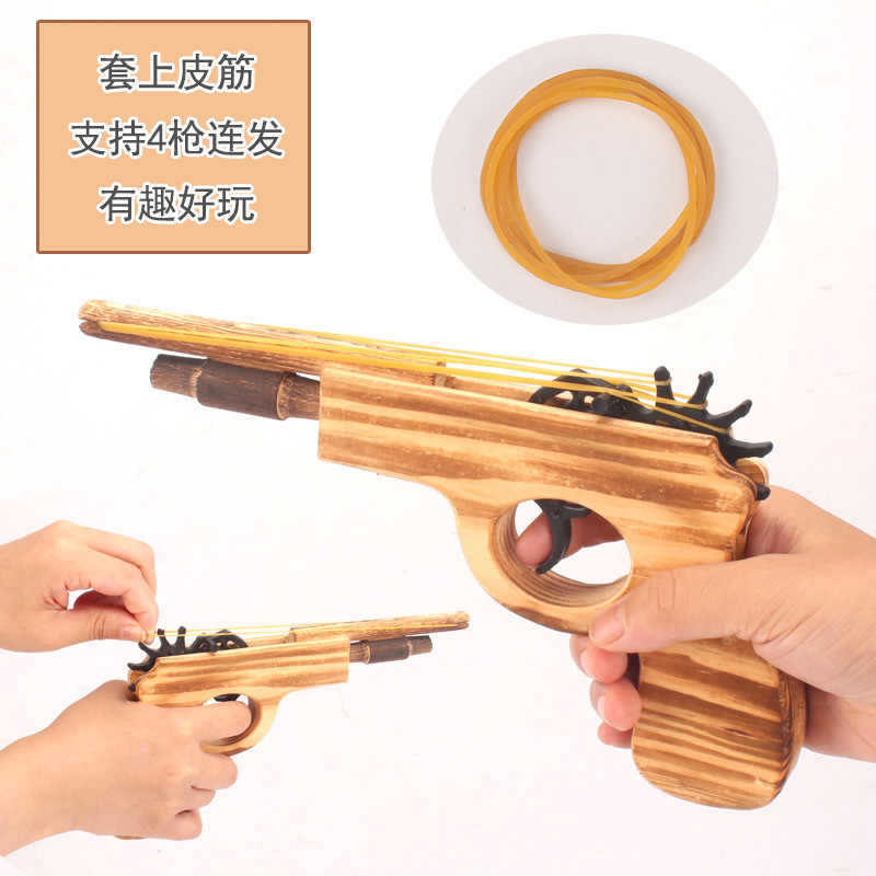 Wooden hair rope