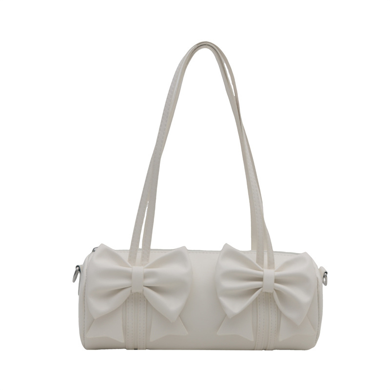 Bolsos debajo de las axilas de la mujer 2024 nuevo estilo de diseño de moda nicho bolso de arco bolso de mano