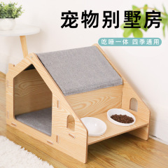 新型四季猫家猫舎猫ベッド猫巣の戸棚閉鎖式猫屋別荘新商品代理