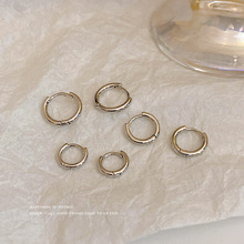 简约素圈高级感耳环女气质ins风网红爆款耳扣睡觉免摘养耳洞耳饰